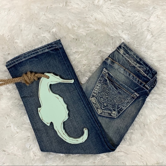 Big Star Denim - Big Star Distressed Casey Crop Jeans Size 26